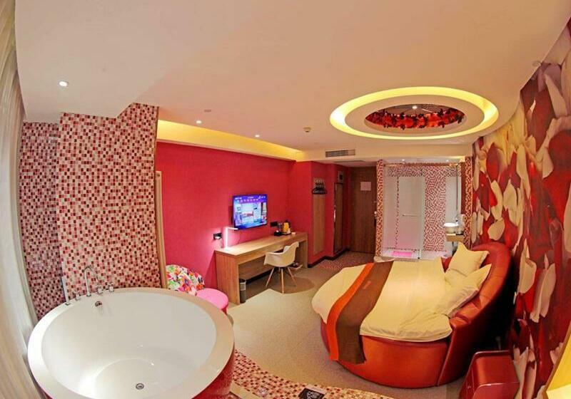 בית מלון כפרי Jun  Henan Anyang Wenfeng District Wanda Plaza