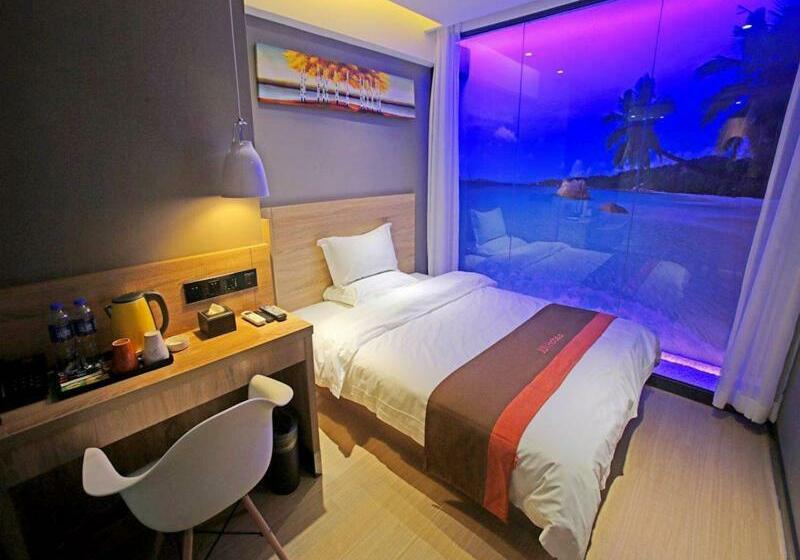 בית מלון כפרי Jun  Henan Anyang Wenfeng District Wanda Plaza