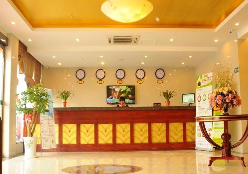 호텔 Greentree Inn Huaian Lianshui Jindi International Garden Business