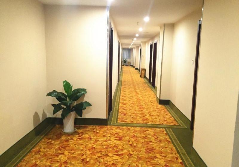 호텔 Greentree Inn Huaian Lianshui Jindi International Garden Business