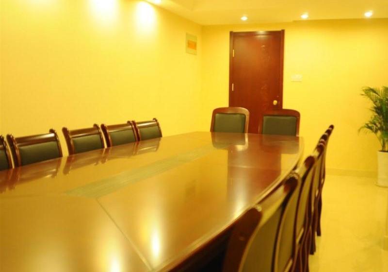 호텔 Greentree Inn Huaian Lianshui Jindi International Garden Business