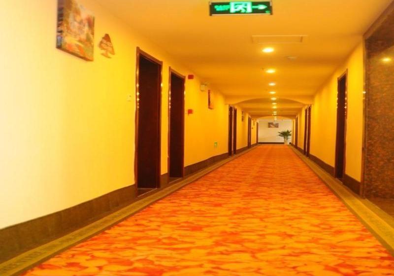 호텔 Greentree Inn Huaian Lianshui Jindi International Garden Business