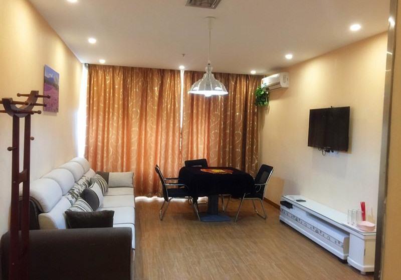 호텔 Greentree Inn Huaian Lianshui Jindi International Garden Business