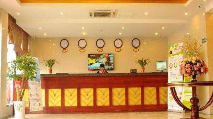 호텔 Greentree Inn Huaian Lianshui Jindi International Garden Business