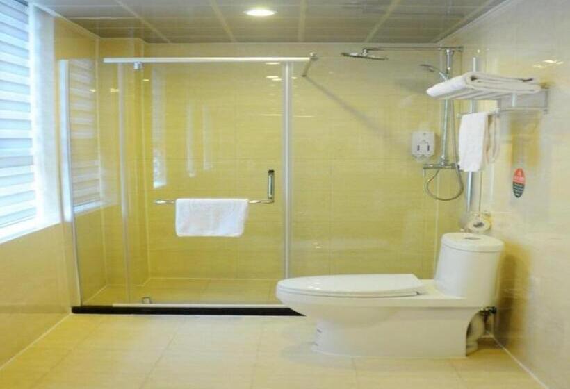 호텔 Greentree Inn Huaian Lianshui Jindi International Garden Business