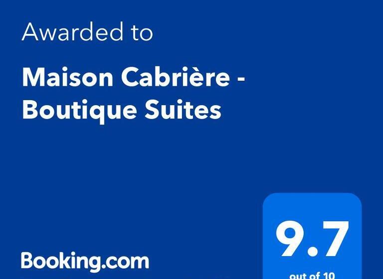 פנסיון Maison Cabrière   Boutique Suites