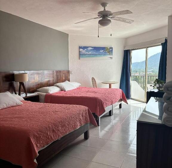 هتل Enna Inn Ixtapa Habitación Vista Al Mar