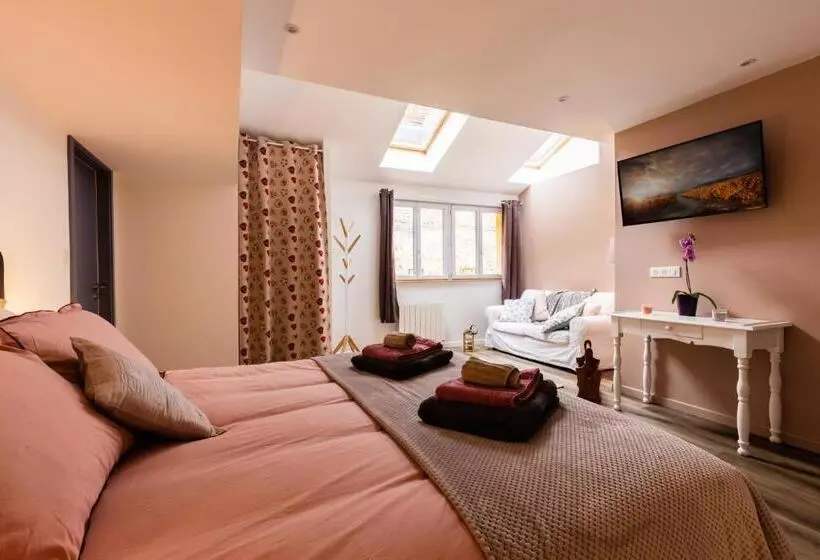 ベッドアンドブレックファースト Les Chambres De Clem