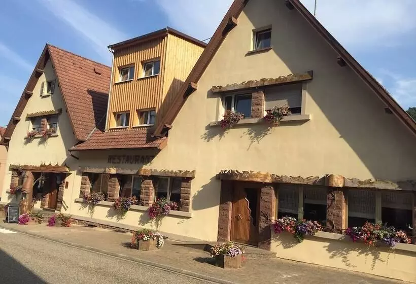 ホテル Hôtel Restaurant La Couronne By K