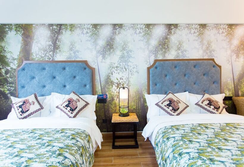 בית מלון כפרי Yumi Apartment Boshui Sq Branch