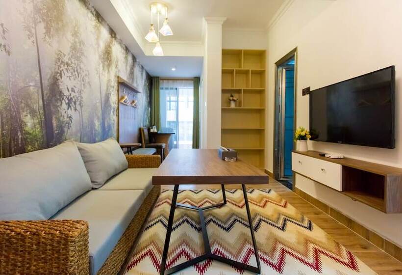 בית מלון כפרי Yumi Apartment Boshui Sq Branch