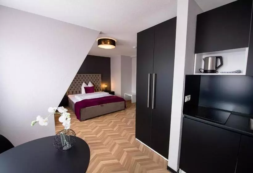 ホテル V Business Appartments Stuttgart Magstadt