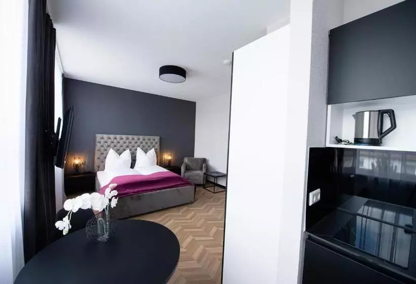 ホテル V Business Appartments Stuttgart Magstadt