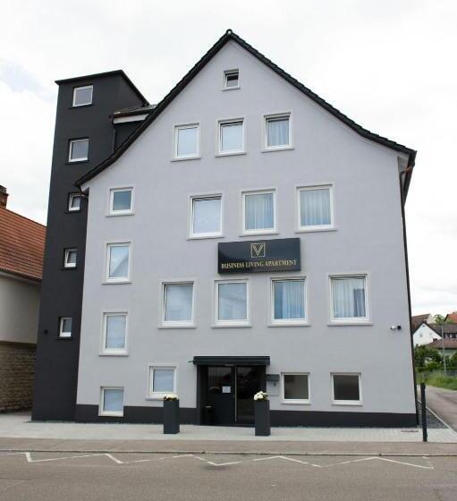בית מלון כפרי V Business Appartments Stuttgart Magstadt