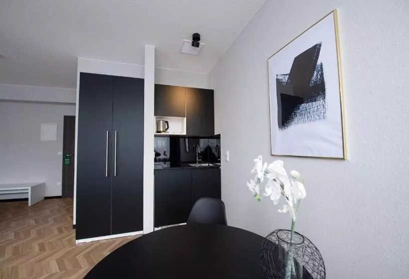 ホテル V Business Appartments Stuttgart Magstadt