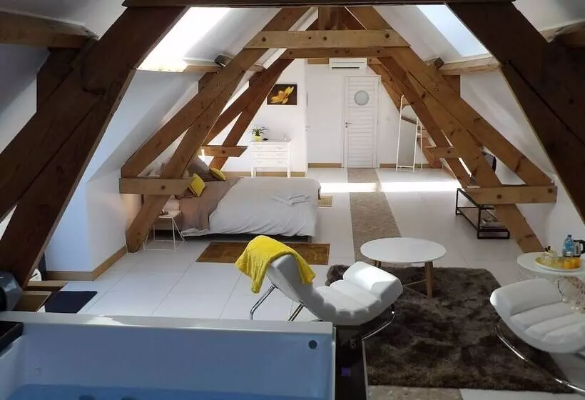 ペンション Aux Herbes Hautes