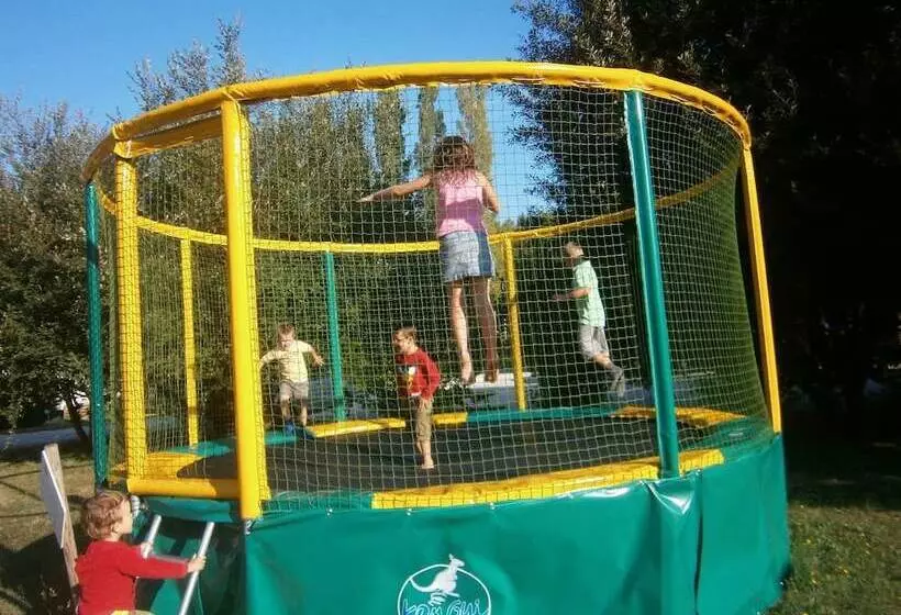 ホテル Camping L Agrion Bleu   Bungalow