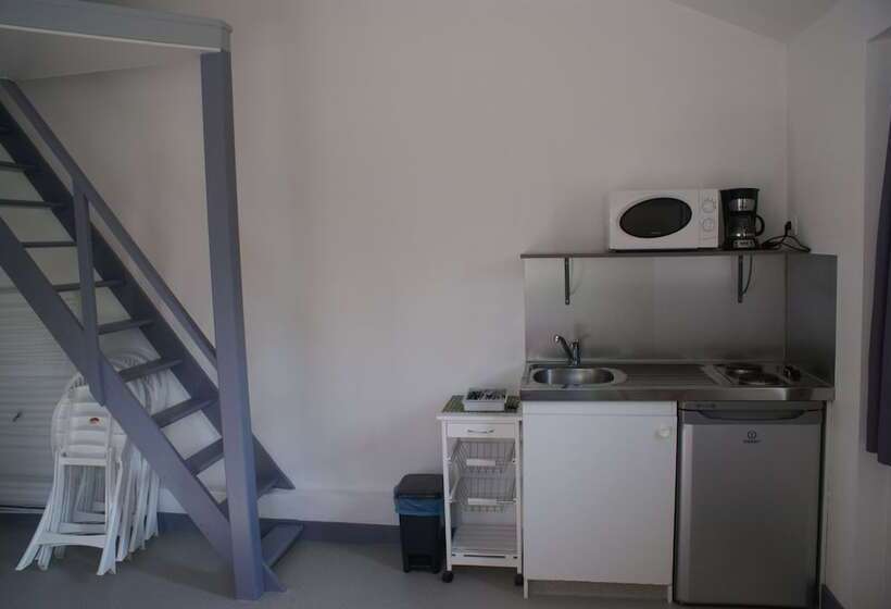 בית מלון כפרי Camping L Agrion Bleu   Bungalow