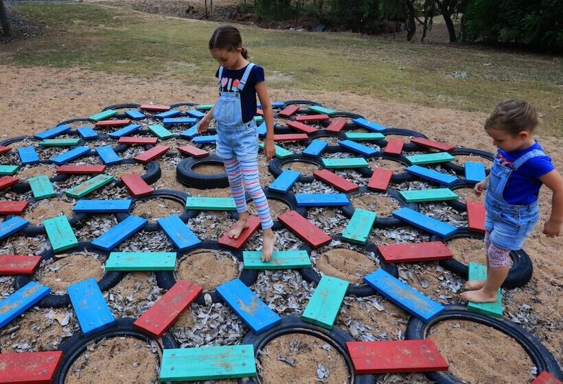 בית מלון כפרי Big4 Aussie Outback Oasis Holiday Park