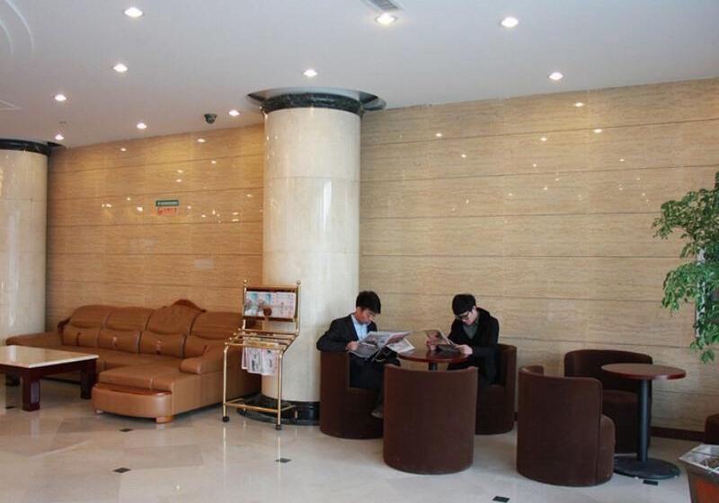 בית מלון כפרי Greentree Inn Shandong Weifang Qingzhou Dongyang Building Express