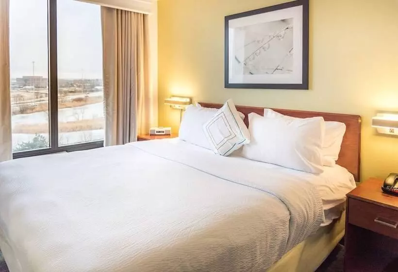 هتل Springhill Suites By Marriott Chicago Southwest At Burr Ridge Hinsdale