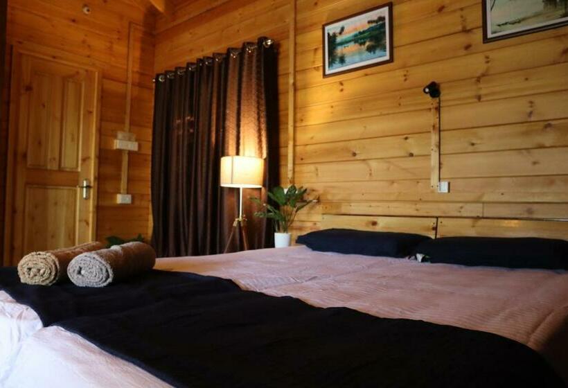 צימר Green Chromide River View Wooden House