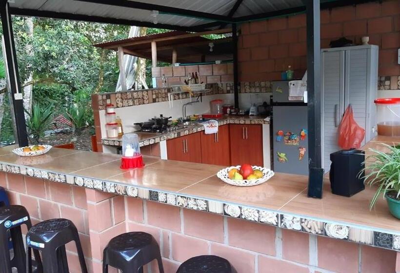 ペンション Los Balcones Hostal Caliyaco