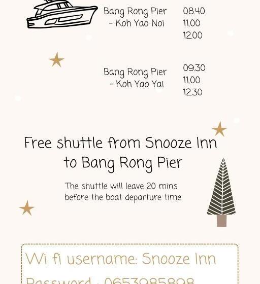 ユースホステル Snooze Inn Phuket Free Shuttle To Bang Rong Pier