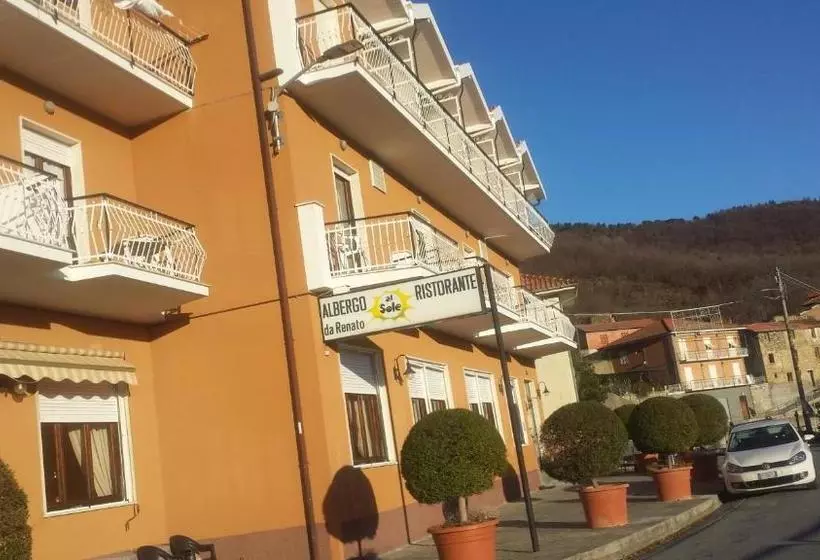 ホテル Albergo Al Sole Ad Aquila Di Arroscia Im A Trenta Chilometri Dal Mare