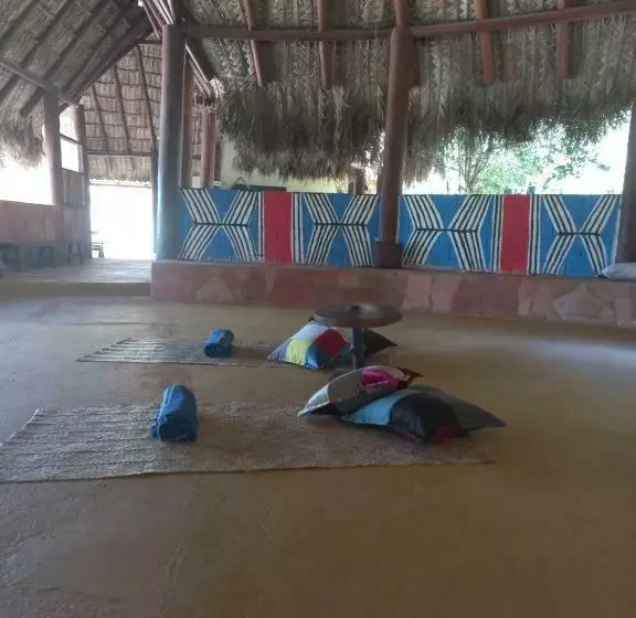 ペンション Pousada E Camping Aldeia Da Lua