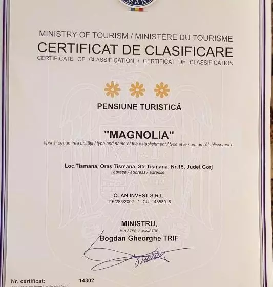 Pensiunea Magnolia Din Tismana