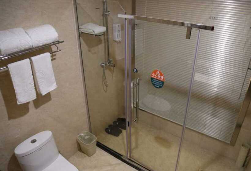 בית מלון כפרי Greentree Inn Shanxi Yizhoufanshi Bus Station Business