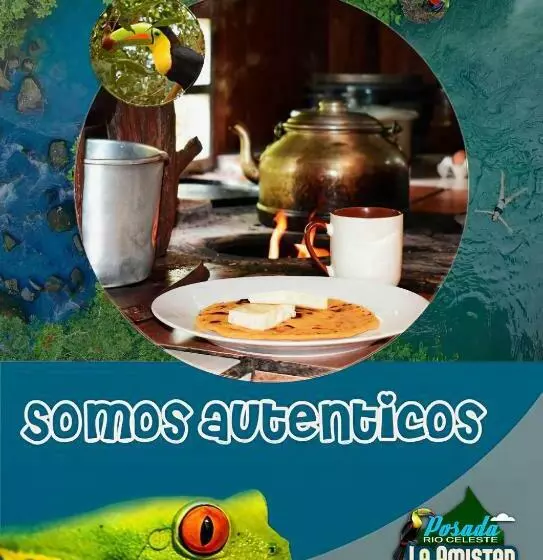 Aamiaismajoitus (B&B) Cabinas Río Celeste La Amistad