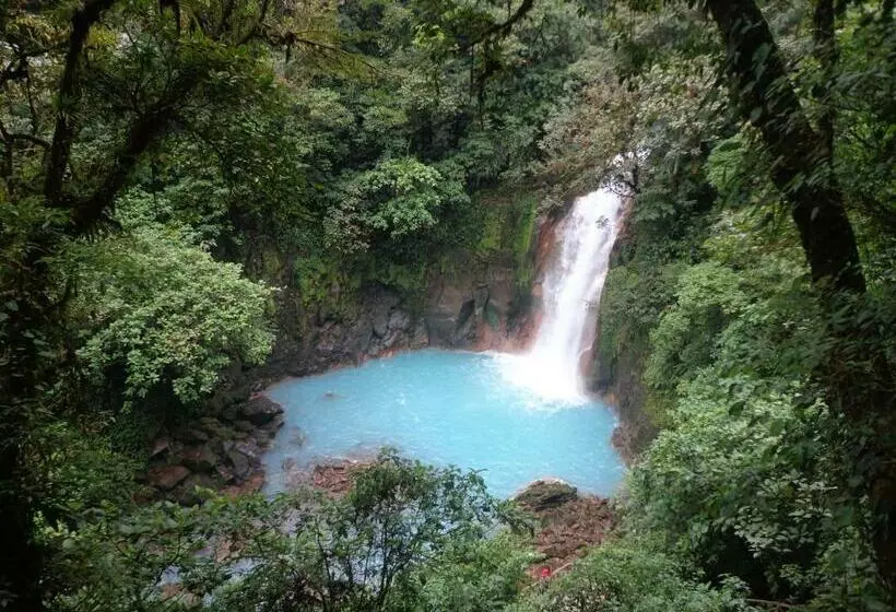 Aamiaismajoitus (B&B) Cabinas Río Celeste La Amistad