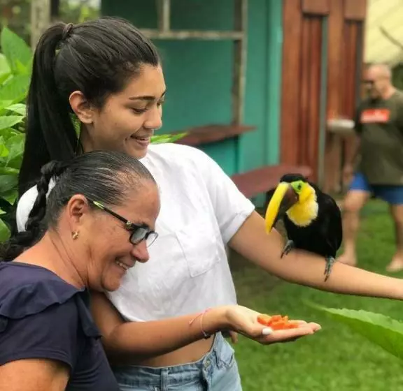 Aamiaismajoitus (B&B) Cabinas Río Celeste La Amistad