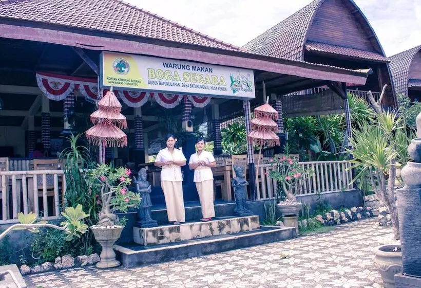 ベッドアンドブレックファースト Boga Segara Villa And Resto