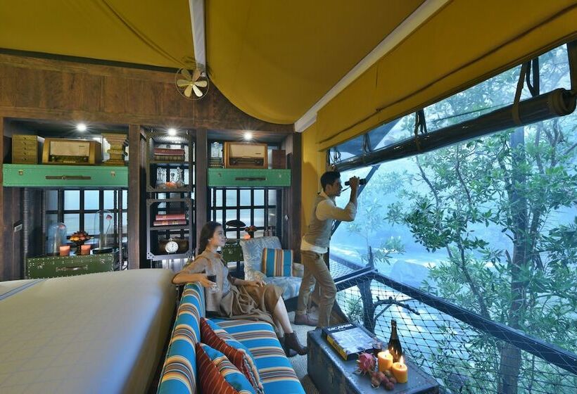 בית מלון כפרי Bensley Collection Shinta Mani Wild