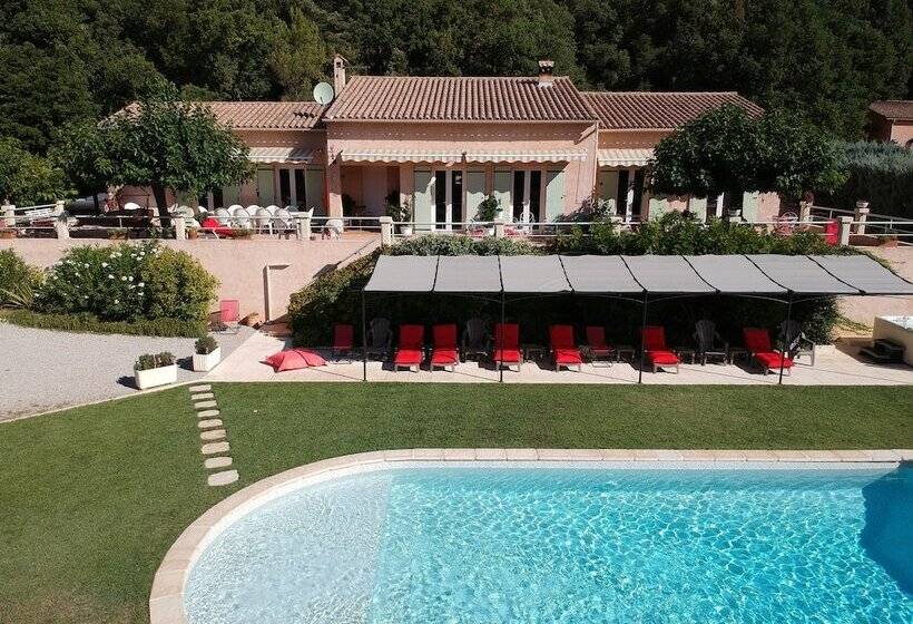 住宿加早餐 La Bastide Des Roses