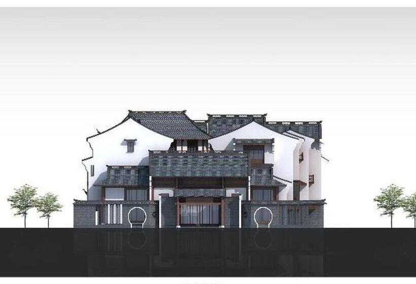 בית מלון כפרי 7 Days Inn Suzhou Luzhi Ancient Town Scenic Spot