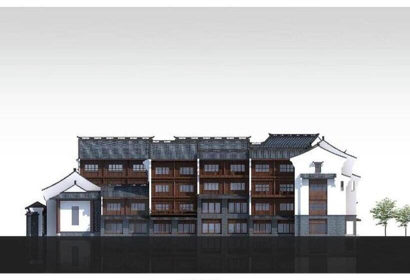 בית מלון כפרי 7 Days Inn Suzhou Luzhi Ancient Town Scenic Spot