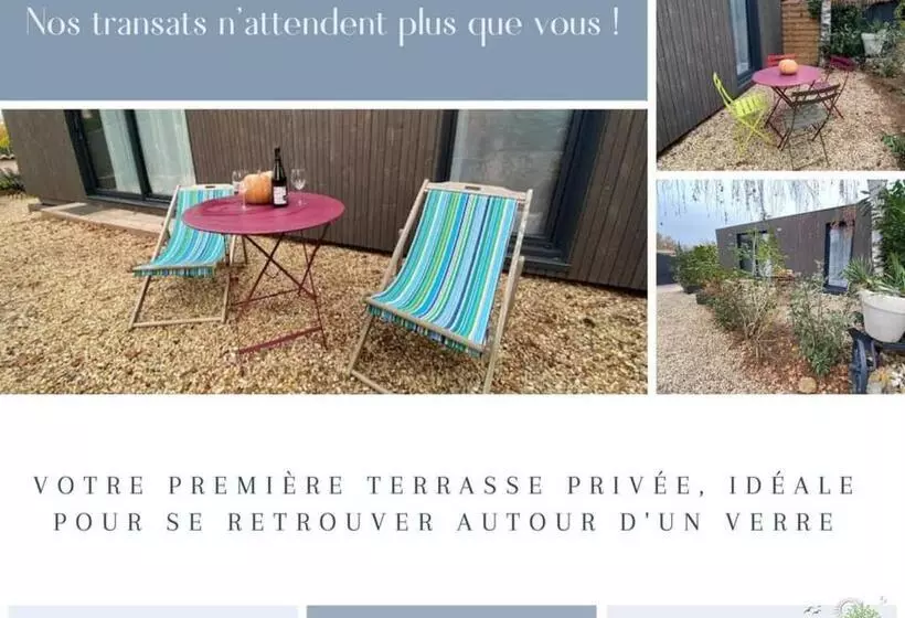 ペンション Studio De Jardin Le Temps D Une Pause Jusqu à 4 Personnes En Face Du Beaujolais   Climatisation Et B