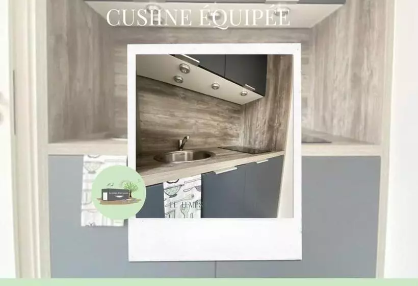 ペンション Studio De Jardin Le Temps D Une Pause Jusqu à 4 Personnes En Face Du Beaujolais   Climatisation Et B