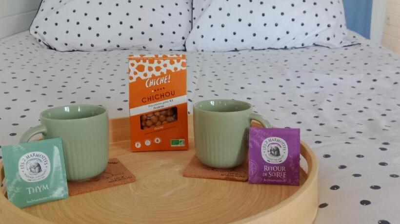 Пансион Studio De Jardin Le Temps D Une Pause Jusqu à 4 Personnes En Face Du Beaujolais   Climatisation Et B