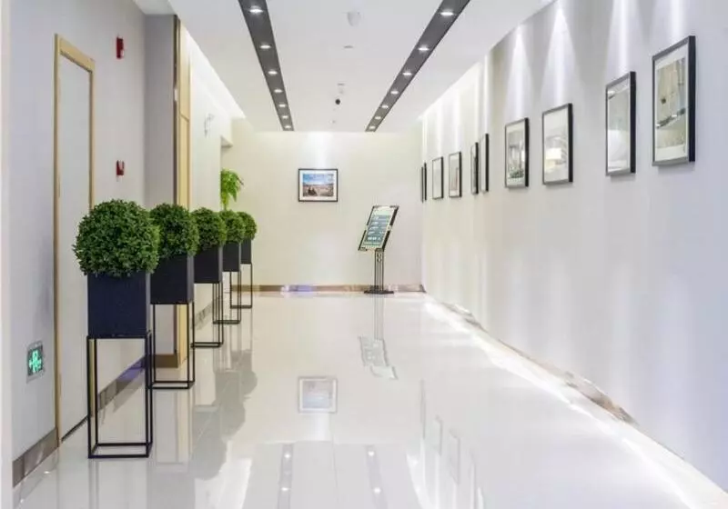 Hotelli Greentree Inn Suzhou Kunshan Dongcheng Road International Exhibition Express