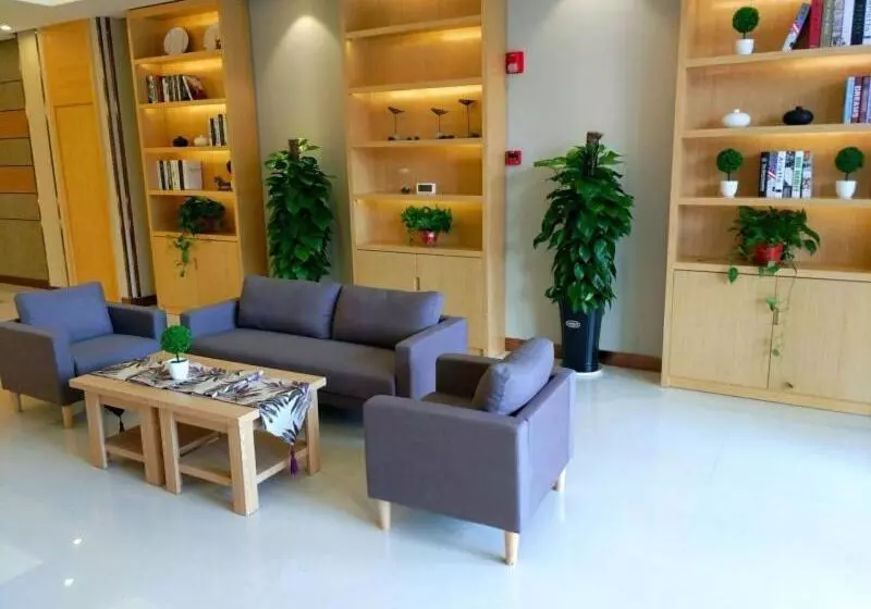 Hotelli Greentree Inn Suzhou Kunshan Dongcheng Road International Exhibition Express