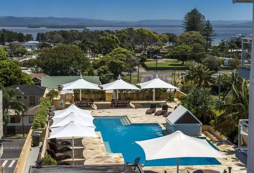 酒店 Oaks The Entrance Waterfront Suites