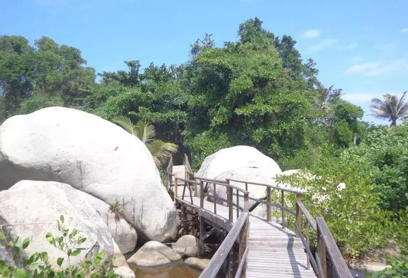 ホテル Jasayma Dentro Del Parque Tayrona