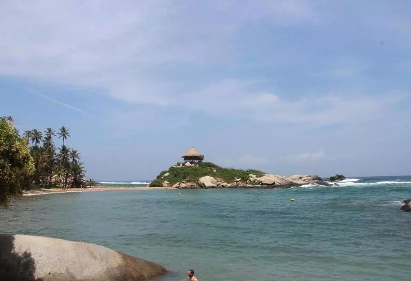 ホテル Jasayma Dentro Del Parque Tayrona