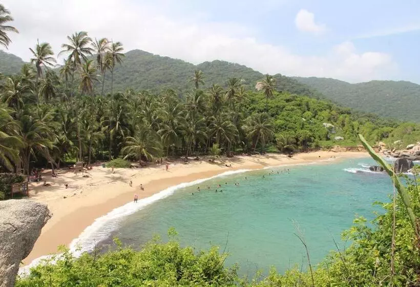 ホテル Jasayma Dentro Del Parque Tayrona