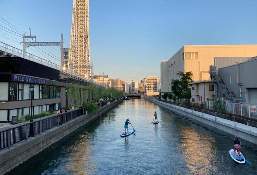 Wise Owl Hostels River Tokyo